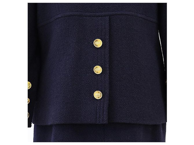 Completo Chanel Boutique in tweed di lana e seta - vista 15