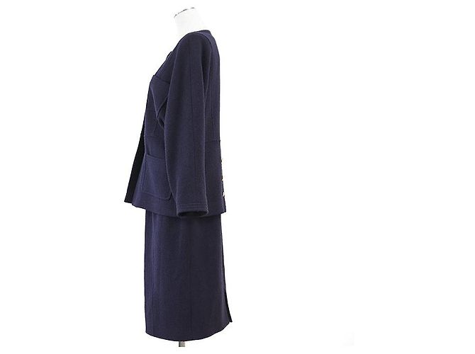 Completo Chanel Boutique in tweed di lana e seta - vista 3
