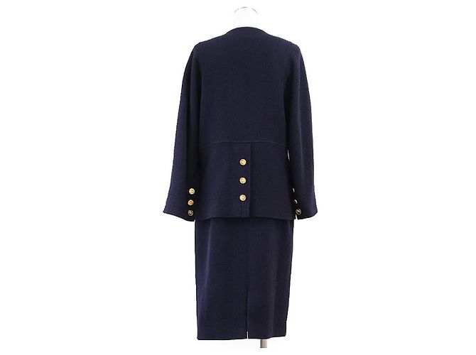 Completo Chanel Boutique in tweed di lana e seta - vista 4