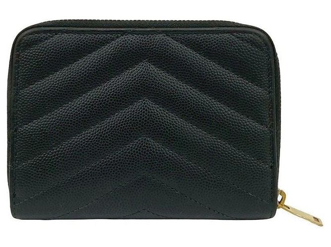 Yves Saint Laurent Cartera compacta de piel Saint Laurent Paris - vista 2