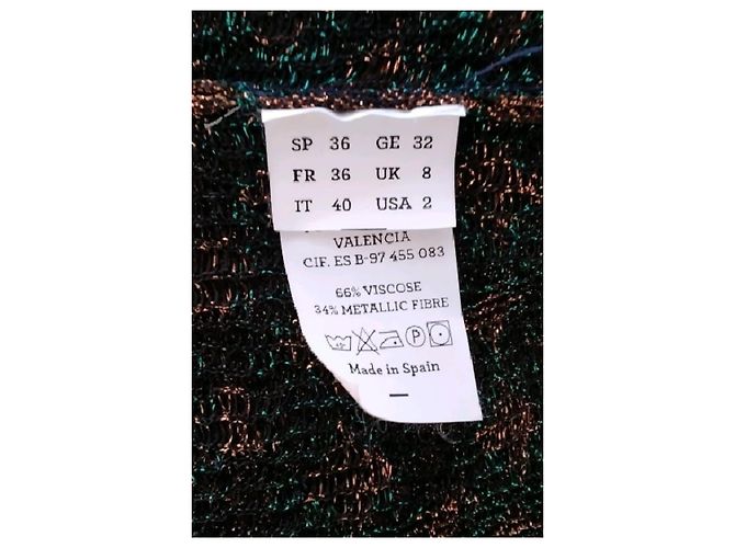 Autre Marque SIYU Pullover mit geometrischem Muster Braun - Ansicht 8