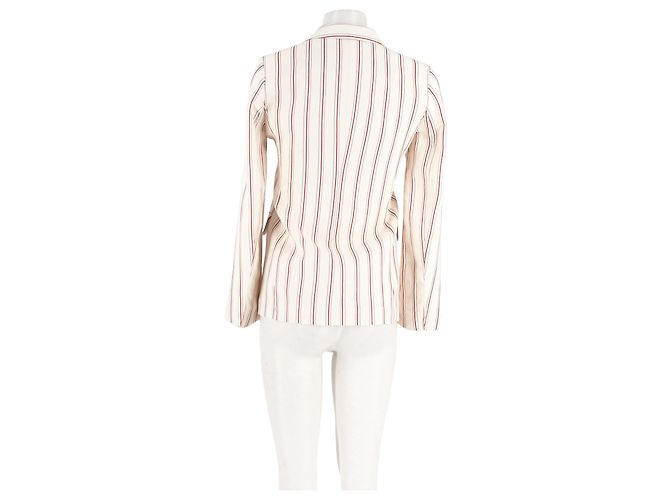 Sandro Blazer en coton blanc - view 2