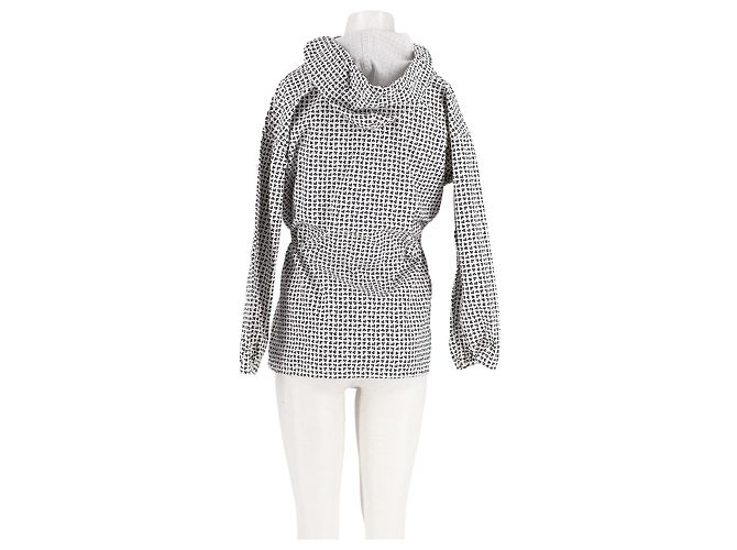 Giacca con cappuccio in cotone nera Vanessa Seward - vista 2
