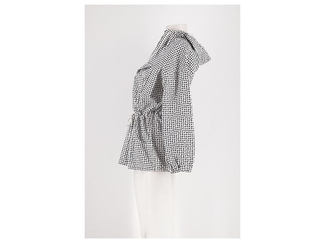 Giacca con cappuccio in cotone nera Vanessa Seward - vista 6