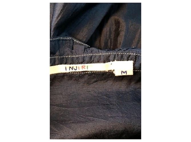 Autre Marque Camicia di seta blu navy - vista 7