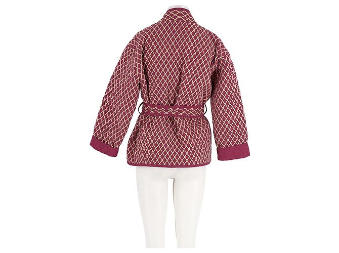 Autre Marque LE CHÂTEAU DE MA MÈRE Rote gesteppte Baumwolljacke - Ansicht 2