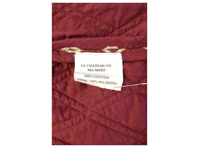 Autre Marque LE CHÂTEAU DE MA MÈRE Rote gesteppte Baumwolljacke - Ansicht 8