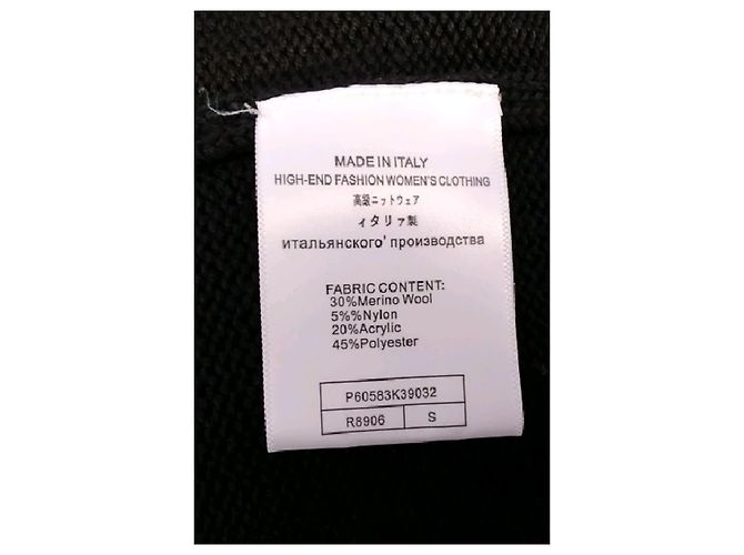 Polo Ralph Lauren Wollpullover Schwarz mit Bärenmotiv - Ansicht 8
