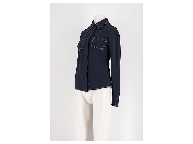 Reiss Camisa recta marino - vista 4