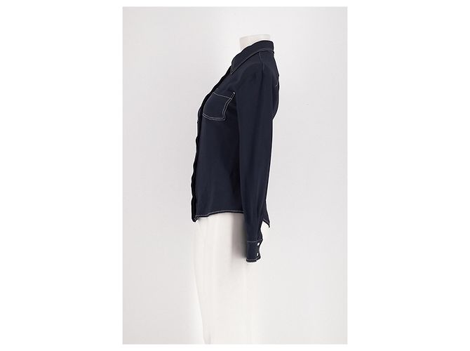 Reiss Camisa recta marino - vista 5