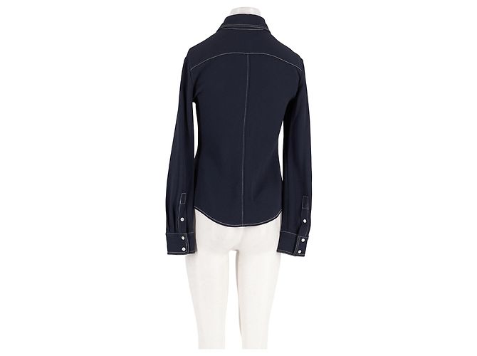 Reiss Camisa recta marino - vista 6