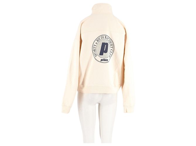 Autre Marque Sweatshirt SPORTY & RICH de algodão bege - vista 2