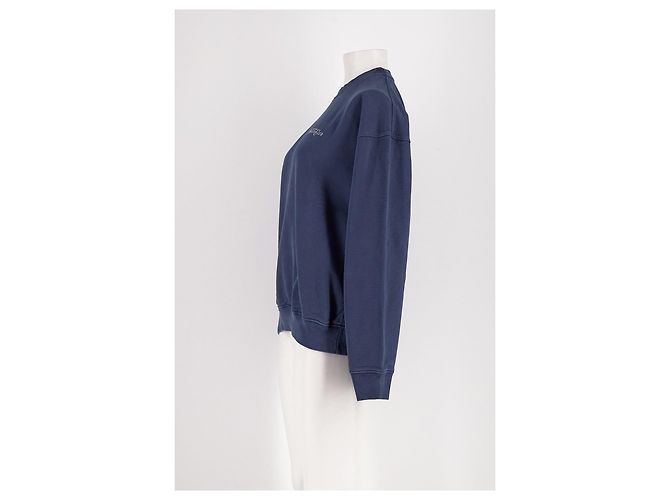 Autre Marque Sudadera SPORTY & RICH de algodón azul marino - vista 6