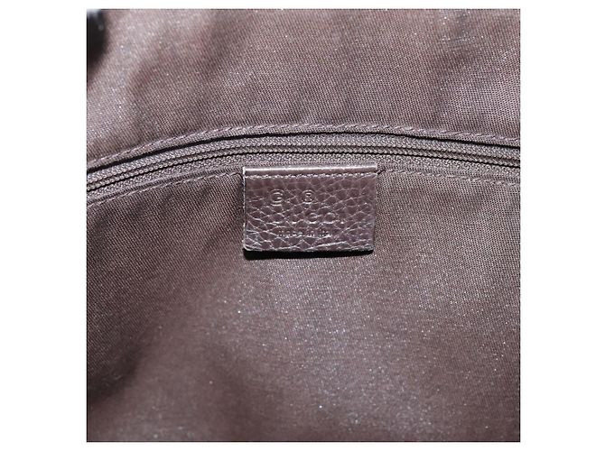 GUCCI GG Crystal Shoulder Bag Coated Canvas Outlet Beige 265691 - vista 21