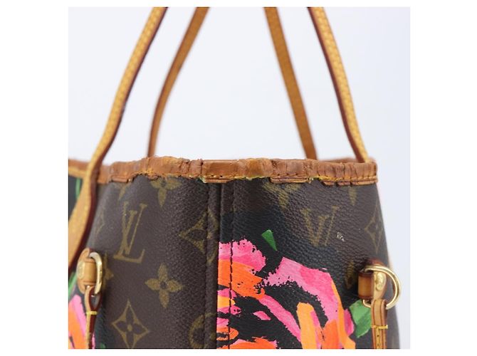 LOUIS VUITTON Monogram Rose Neverfull MM Tote Bag M48613 LV - vista 14