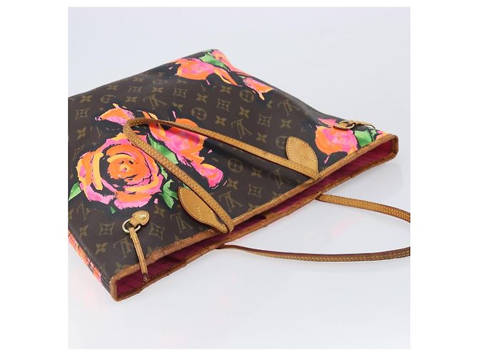 LOUIS VUITTON Monogram Rose Neverfull MM Tote Bag M48613 LV - vista 16