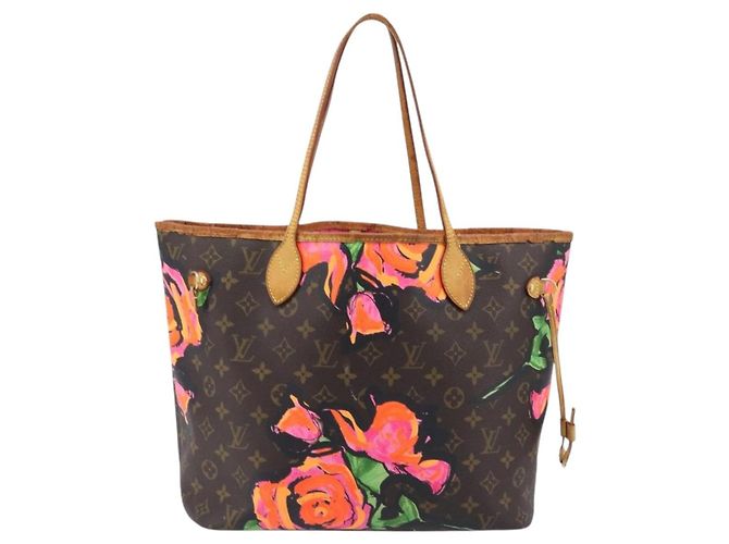 LOUIS VUITTON Monogram Rose Neverfull MM Tote Bag M48613 LV - vista 2