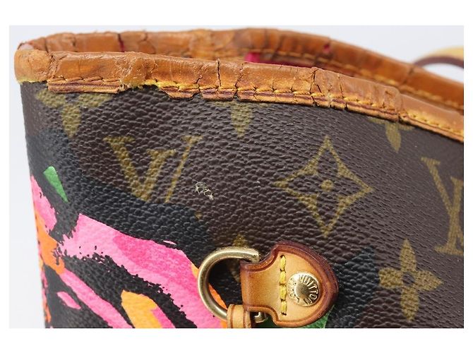 LOUIS VUITTON Monogram Rose Neverfull MM Tote Bag M48613 LV - vista 23
