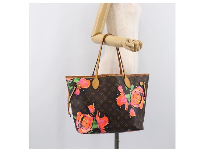 LOUIS VUITTON Monogram Rose Neverfull MM Tote Bag M48613 LV - vista 31