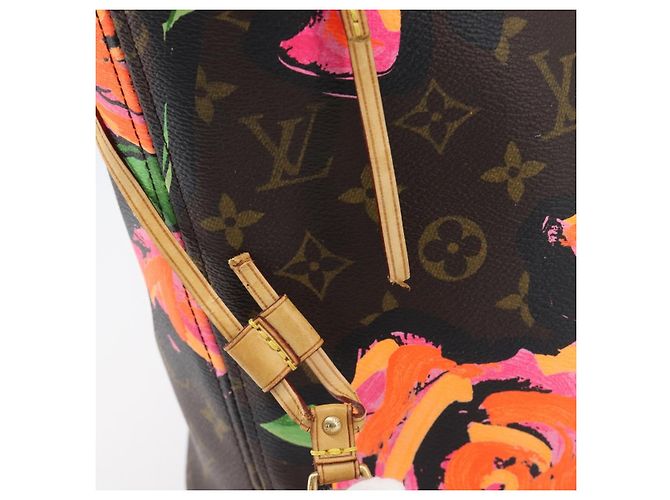 LOUIS VUITTON Monogram Rose Neverfull MM Tote Bag M48613 LV - vista 7