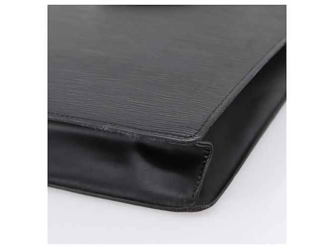 LOUIS VUITTON Epi Sac Plat Handtasche Schwarz M59082 LV - Ansicht 15