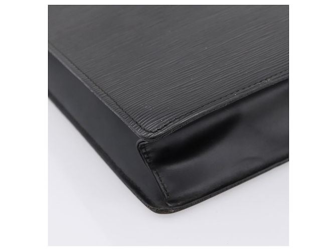 LOUIS VUITTON Epi Sac Plat Handtasche Schwarz M59082 LV - Ansicht 16
