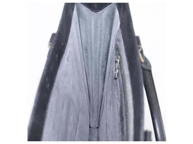 LOUIS VUITTON Epi Sac Plat Handtasche Schwarz M59082 LV - Ansicht 18