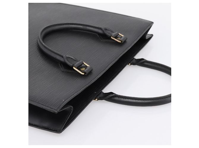 LOUIS VUITTON Epi Sac Plat Handtasche Schwarz M59082 LV - Ansicht 6