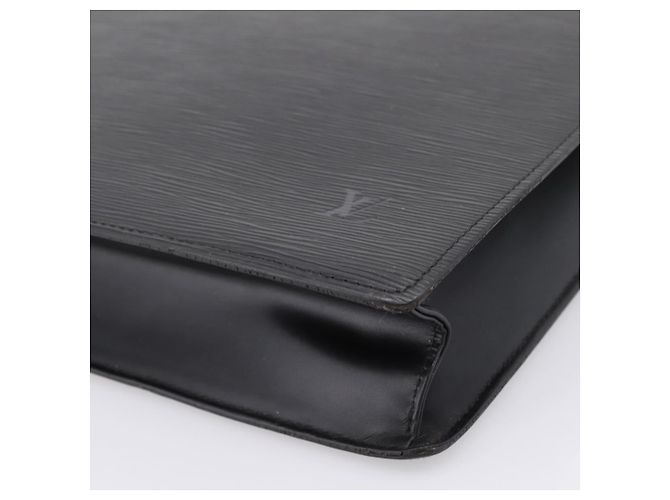 LOUIS VUITTON Epi Sac Plat Handtasche Schwarz M59082 LV - Ansicht 9