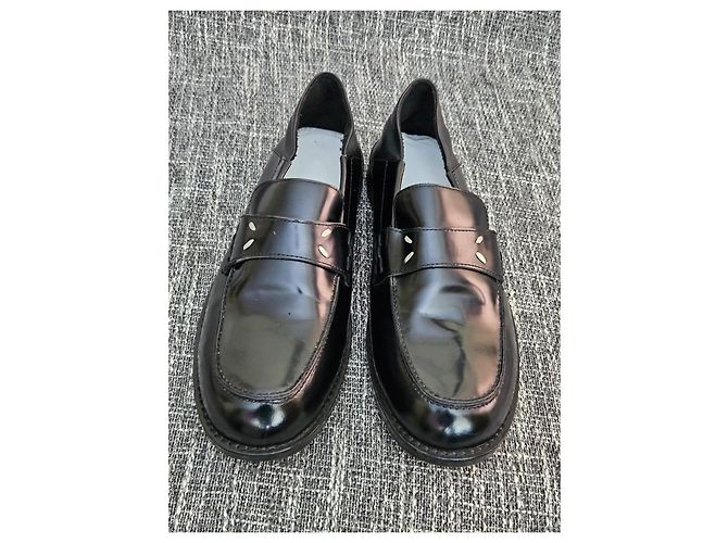 Maison Martin Margiela Mocassini in pelle nera Maison Margiela - vista 2