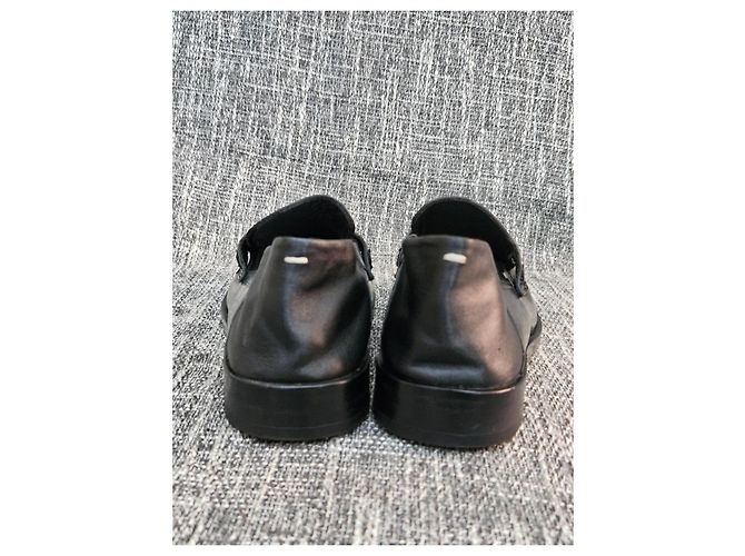 Maison Martin Margiela Mocassini in pelle nera Maison Margiela - vista 6