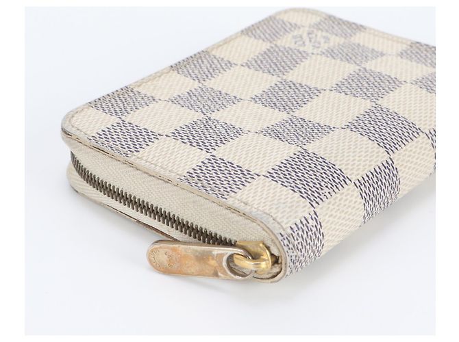 Monedero Zippy Louis Vuitton Damier Azur - vista 4