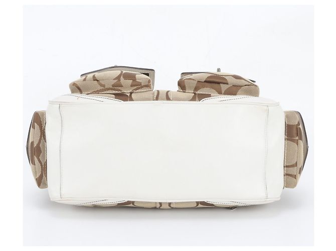 Coach Signature Turnlock 6232 Schultertasche aus Leder - Ansicht 6