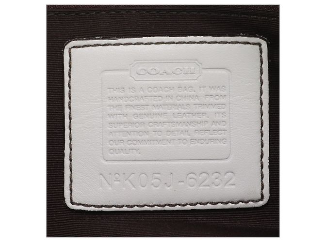 Coach Signature Turnlock 6232 Schultertasche aus Leder - Ansicht 8