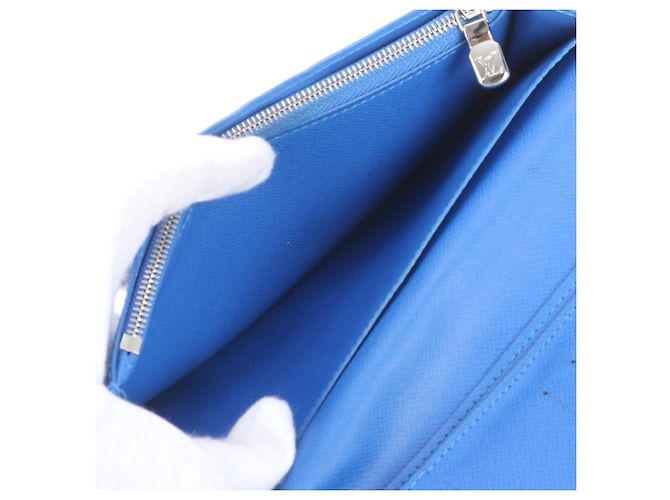 Louis Vuitton Taiga Portefeuille Brazza Long Wallet - vista 8