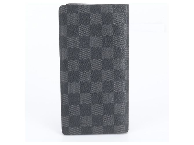 Louis Vuitton Damier Graphite Portefeuille Brazza Long Wallet - view 2