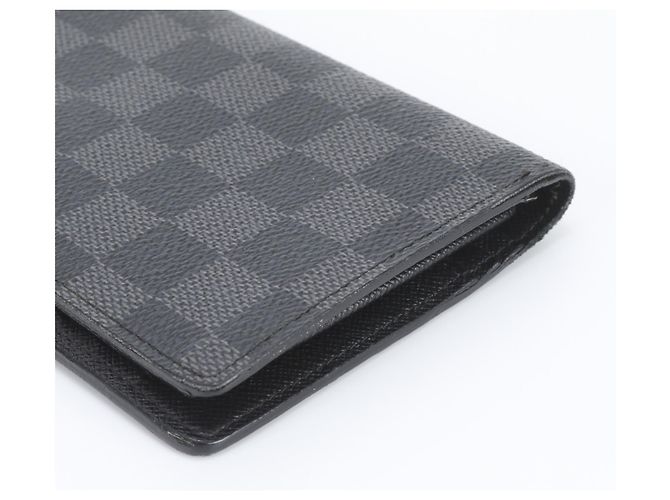 Louis Vuitton Damier Graphite Portefeuille Brazza Long Wallet - view 3