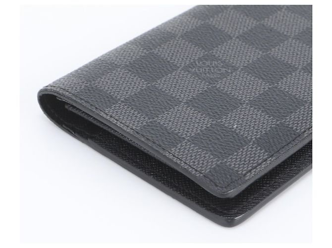 Louis Vuitton Damier Graphite Portefeuille Brazza Long Wallet - view 4
