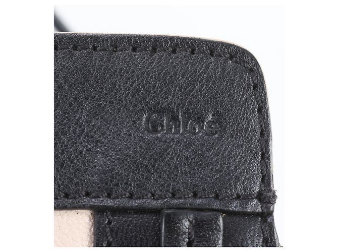 Chloé Chloe Allison Leder-Tote-Bag - Ansicht 8