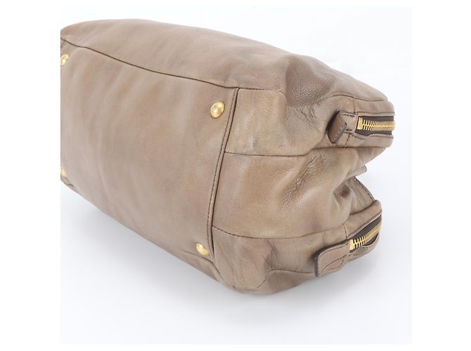 Bolso de mano de piel Miu Miu - Mini Boston Bag - vista 4