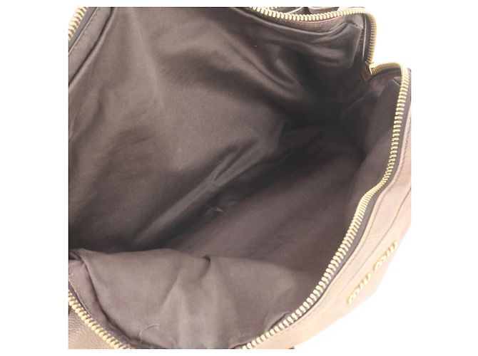 Bolso de mano de piel Miu Miu - Mini Boston Bag - vista 8