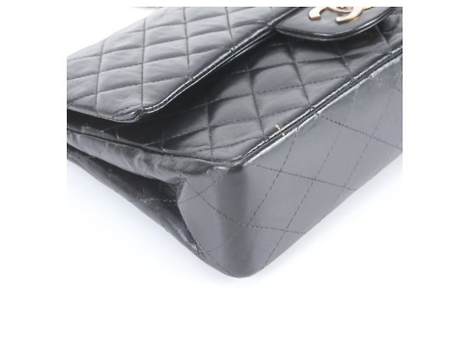 Chanel Matelassé Double Flap Schultertasche aus Lammleder - Ansicht 5