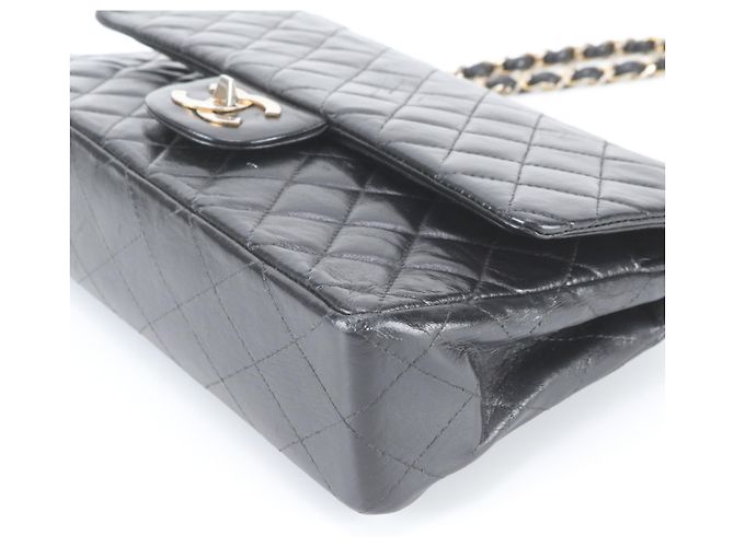 Chanel Matelassé Double Flap Schultertasche aus Lammleder - Ansicht 6
