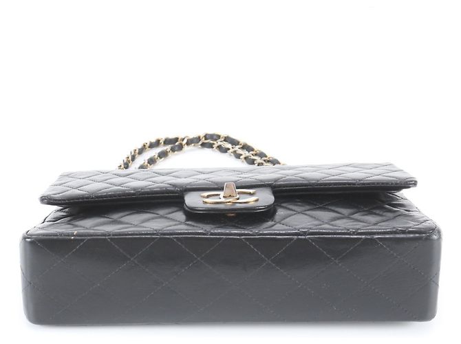 Chanel Matelassé Double Flap Schultertasche aus Lammleder - Ansicht 7