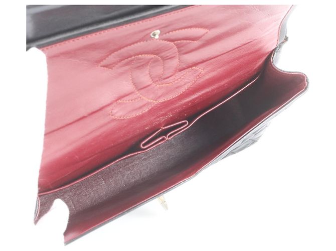 Chanel Matelassé Double Flap Schultertasche aus Lammleder - Ansicht 8