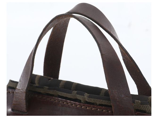 Fendi FF Zucca Leder Handtasche Tote Bag - Ansicht 2