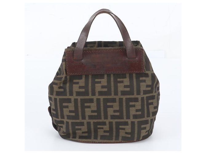 Fendi FF Zucca Leder Handtasche Tote Bag - Ansicht 3