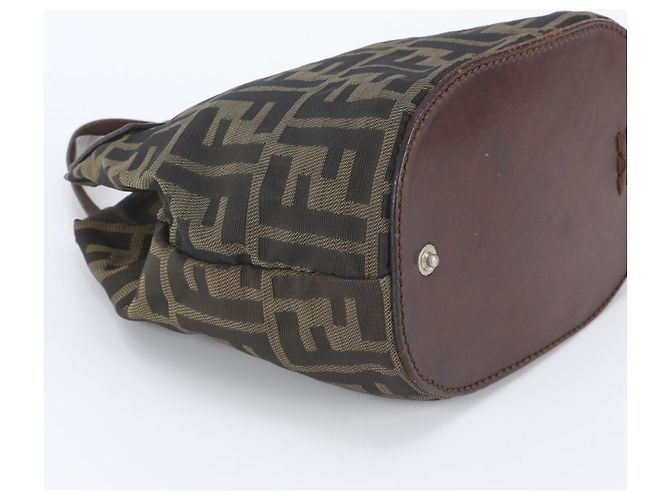 Fendi FF Zucca Leder Handtasche Tote Bag - Ansicht 5