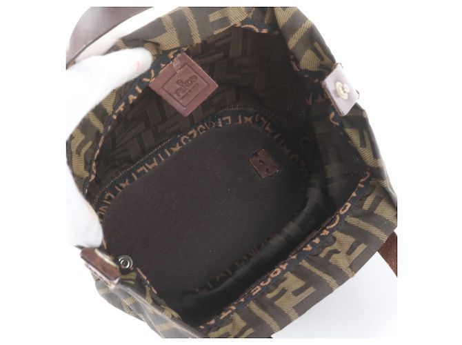 Fendi FF Zucca Leder Handtasche Tote Bag - Ansicht 7