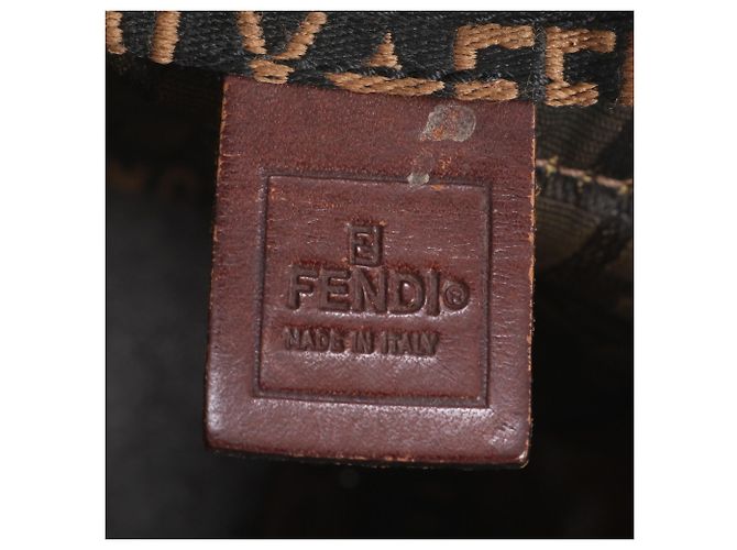 Fendi FF Zucca Leder Handtasche Tote Bag - Ansicht 8